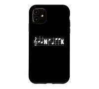 Carcasa para iPhone 11 Camiseta Funny Band Geek Marching Band Music Notes con Clave de bastón