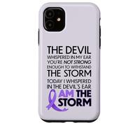 Carcasa para iPhone 11 Cancer Warriors I Am The Storm, I Will Survive and Beat It