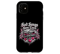 Carcasa para iPhone 11 Canciones tristes salvan Vidas Diseño EMO