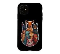 Carcasa para iPhone 11 Canid Fox Wild Dog Nature Spirit Core Hunt Pack Eternal