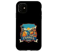 Carcasa para iPhone 11 Cannes Francia Viaje Souvenir City Gift