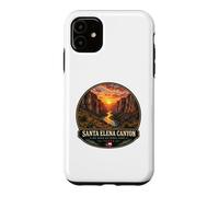 Carcasa para iPhone 11 Cañón Santa Elena Big Bend Parque Nacional Naturaleza Diseño