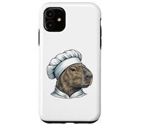 Carcasa para iPhone 11 Capybara Chef Cocina Gráfico De Dibujos