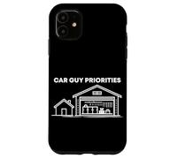 Carcasa para iPhone 11 Car Guy Prioridades Entusiastas del Coche Piezas de automóviles Mecánico de automóviles