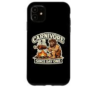 Carcasa para iPhone 11 Carnívoro Desde el Primer día Carnívoro Dieta de nutrición del Hombre de Las cavernas