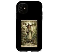 Carcasa para iPhone 11 Carta de Tarot The Garden Lady Botanist Gardening