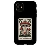 Carcasa para iPhone 11 Carta de Tarot The Mushroom Cottagecore Funny Mushroom Lover