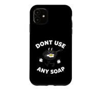 Carcasa para iPhone 11 Cast Iron Skillet Funny Dont Use Any Soap Retro Pan