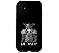 Carcasa para iPhone 11 Cat Meowdy Nordic Viking For Moody Women Girl Cat Lover