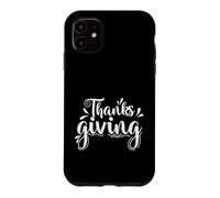 Carcasa para iPhone 11 Celebración Familiar de Acción de Gracias Turquía EE. UU. Noviembre