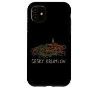 Carcasa para iPhone 11 Cesky Krumlov Chequia - Recuerdo de Viaje para Regalo histórico de la Ciudad