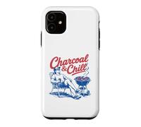 Carcasa para iPhone 11 Charcoal & Chill Summer BBQ Grill Dad Father's Day Relax