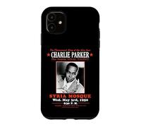 Carcasa para iPhone 11 Charlie Parker Rey del Saxofón Alto Live Siria Mezquita 1950