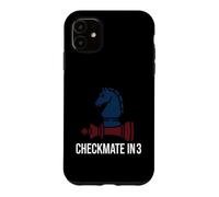 Carcasa para iPhone 11 Chess Checkmate In 3 Knight Defeats King
