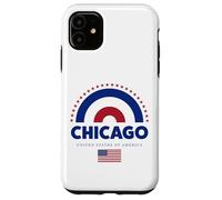 Carcasa para iPhone 11 Chicago USA Shirt - Chicago Vintage American City Graphic