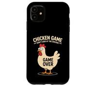 Carcasa para iPhone 11 Chicken Game Over Funny Chicken Humor