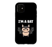 Carcasa para iPhone 11 Child Animals Bats Cute Bird Minimalist Funny I'm a Bat