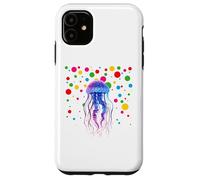 Carcasa para iPhone 11 Children Spotty In Need Kids Dots Marine Animals Jellyfish