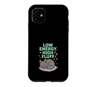 Carcasa para iPhone 11 Chinchilla Funny Roedor Mascota Floofy Animal Kawaii Lindo Chill
