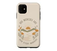 Carcasa para iPhone 11 Christian Faith California Poppy Sus misericordias Son Nuevas