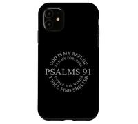 Carcasa para iPhone 11 Christian Shirt Women Psalms 91 Jesus Love T-Shirt Religious