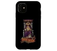 Carcasa para iPhone 11 Christus Vincit Católico Cristo Rey Sagrado Corazón