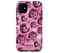 Carcasa para iPhone 11 Chucky and Tiffany Hearts All-Over Print