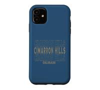 Carcasa para iPhone 11 Cimarron Hills Colorado Vintage