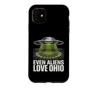 Carcasa para iPhone 11 Círculo de Cosecha OVNI secuestro de Ohio