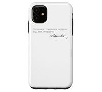 Carcasa para iPhone 11 Cita de Alexander Hamilton - Aquellos Que no representan Nada