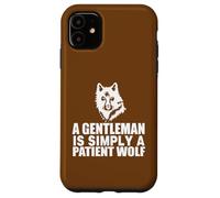 Carcasa para iPhone 11 Cita de Caballero Lobo Motivacional Inspirador