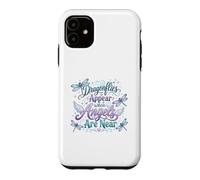 Carcasa para iPhone 11 Cita Espiritual del Recuerdo del ángel de la libélula