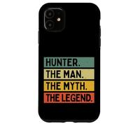 Carcasa para iPhone 11 Cita Personalizada Divertida de Hunter The Man The Myth The Legend