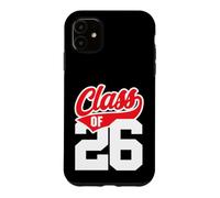 Carcasa para iPhone 11 Clase de 26 Grow with Me Graduate 2026 Estilo Deportivo Oscuro