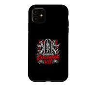 Carcasa para iPhone 11 Cleopatra VII Jeroglíficos de Serpiente Egipcia