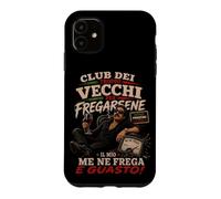 Carcasa para iPhone 11 Club dei Troppo Vecchi per Fregarsene Gracioso Italiano Actitud