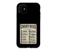 Carcasa para iPhone 11 Cockney Rules Londres Rhyming Slang