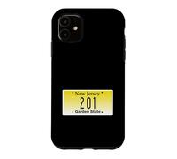 Carcasa para iPhone 11 Código de área 201 New Jersey Hoboken Bayonne Union City Ciudad Natal