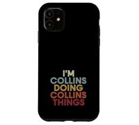 Carcasa para iPhone 11 Collins Name Collins Personalized Name First Given