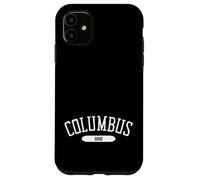 Carcasa para iPhone 11 Columbus Camisa Estilo Clásico Columbus Ohio OH