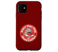 Carcasa para iPhone 11 Comienza tu día con un Buen café: una Taza de café
