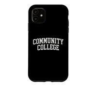 Carcasa para iPhone 11 Community College Arched College Fuente Divertido