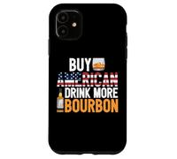 Carcasa para iPhone 11 Comprar American Drink Más Bourbon Funny Whisky Beber