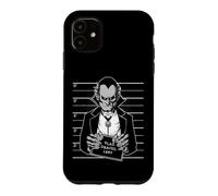 Carcasa para iPhone 11 Conde Drácula Monstruo Vampiro Mugshot