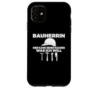 Carcasa para iPhone 11 Construcción de viviendas Constructor Diciendo Accesorio de