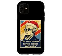 Carcasa para iPhone 11 Controles Y Equilibrios Alexander Hamilton Santa Navidad Navidad