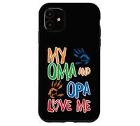 Carcasa para iPhone 11 Convertirse en Abuelo y Abuela - Mis Abuelos me Quieren