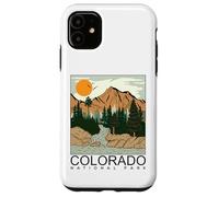 Carcasa para iPhone 11 Cool Colorado The Rocky Mountains Illustration Graphic