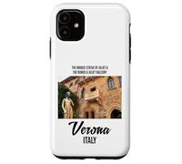Carcasa para iPhone 11 Cool Verona Italy The Romeo & Juliet Illustration Graphic