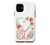 Carcasa para iPhone 11 Coquette Bow OB GYN Obstetrician Womens Health
